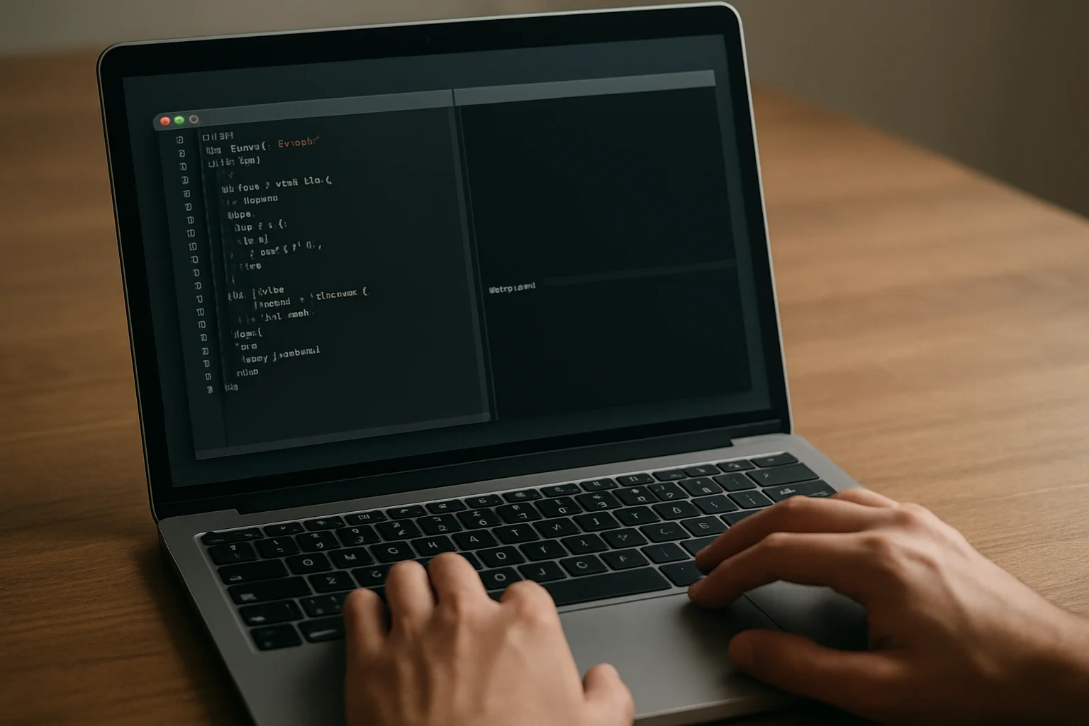 Script Bash finalisé avec options et argument cible, visible dans un éditeur et exécuté dans un terminal.