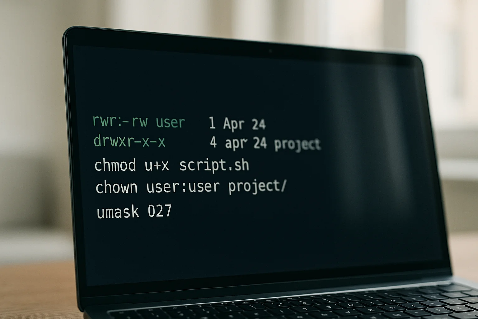 Débuter avec les permissions Linux : chmod, chown, umask